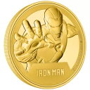 Marvel? Classics Iron Man? (5) ゴールド コイン 2024 - ニウエ - ケース入り - 1/4オンス PP-
