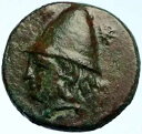 TROAS の BIRYTIS 本物の古代 300BC 本物の古いギリシャのコイン KABEIROS i102738