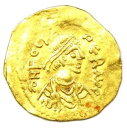 Phocas AV Tremissis ゴールド ビザンチン コイン 602-610 AD - 良好 VF / XF (EF)