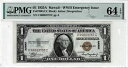 1935A $1 シルバー証明書。ハワイ第二次世界大戦緊急メモ (CC ブロック)-fr.2300--PMG 64 EPQ