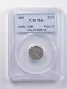 PR65 1889 ニッケル 3 セントピース PCGS *6882