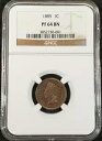 1885 インディアン ヘッド セント プルーフ NGC PF64 BN 3852730-001 絶妙なコイン レア