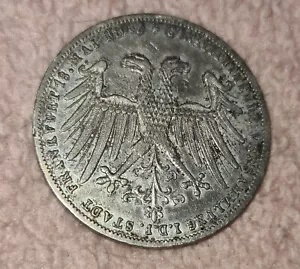 1848 ドイツ連邦共和国 フランクフルト オーストリア大公ジョン シルバー 2 ゴールデン コイン