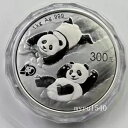 2022 中国 300 元パンダ銀貨 1000 グラム中国パンダ銀貨ボックス & COA 付き
