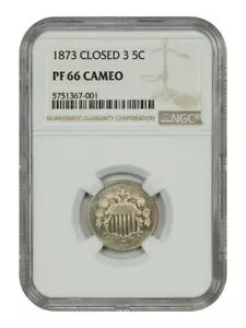 1873 5C NGC PR66CAM ( 3) -  ˥å