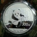 2014 中国 300 元銀貨 中国 2014 パンダ銀貨 1000 グラム