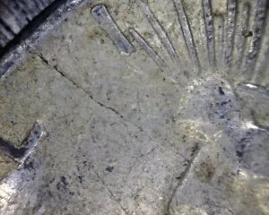 メジャー ダイ ブレーキ キー デート 1935 年代の平和銀ドル米国コイン