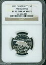 1993 $150 カナダ アークティック フォックス プルーフ プラチナ NGC PR69 PF69 ウルトラ カメオ !