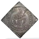 ザルツブルク、ヴォルフ・ディートリッヒ・フォン・ラッテナウ、シルバー・クリッペ・タラー c. 1587-1612