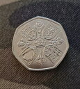 チャールズ王 3 世 50 ペンス硬貨