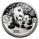 2024 中国 1 キロ シルバー パンダ プルーフ (箱と COA 付き)