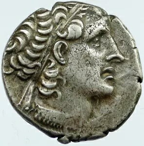 プトレマイオス 12 世、クレパトラ 7 世の父 エジプト シルバー ギリシャ テトラドラクマ コイン i118145