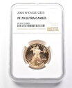2004-W $25 アメリカン ゴールド イーグル 1/2 オンス ゴールド PF70 UCAM NGC *3006