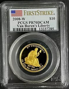 2008-W $10 ヴァン ビューレンの自由 PC