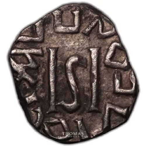 コイン - メロヴィング朝 - トゥーレーヌ - デナール - バイス財宝 - シルバー