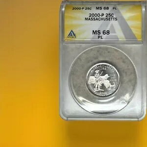 2000-P 25C MS68 PL (プルーフ ライク) マ
