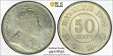 英国香港、1905 年エドワード 7 世、50 セント、50 セント。 PCGS MS63。