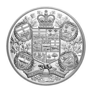 2020 1 Kg 純銀 プルーフ コイン - 1905 年カナダ自治省の紋章を再考