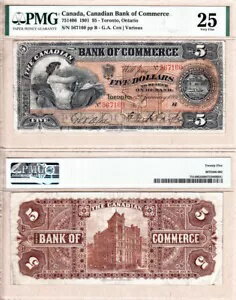 1901ǯ $5 ʥȶ (CIBC) 75-14-06 PMG VF25