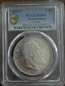 ɥĤνƥ٥륯 1895-F 5Mark PCGS MS64إ2