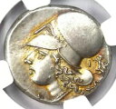 ギリシャ コリント AR ステーター ペガサス & アテナ シルバー コイン 紀元前 300 - 認定 NGC AU