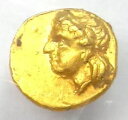 カリアのサトラップ ピクソダロス AV 1/24 ステーター アポロ 金貨 紀元前 341 ~ 336 年 - NGC AU