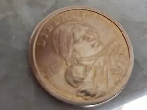 WORLD RESOURCE【KING店】のレア 2000 P SACAGAWEA 1 ドル コイン 米国リバティ ゴールド カラー流通｜アングル2