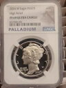 プレセール 2024 W パラジウム イーグル Pd$25 ハイ レリーフ NGC PF69 ウルトラ カメオ