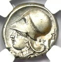 アカルナニア ティレリウム AR ステーター 300 BC ペガサス アテナ コイン - NGC AU - 5/5 表面