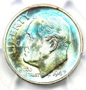 1947-S ルーズベルト ダイム 10C コイン - 認定 PCGS MS68 FB (FT) - 3,000 ドル相当