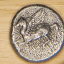 ギリシャ コリント AR ステーター ペガサス & アテナ銀貨 紀元前 300 年-???