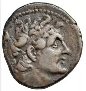 エジプト、プトレマイオス 6 世 AR ディドラクマ、不確かなキプロス造幣局、109 年 = 紀元前 154/3 年 Svor。 1216