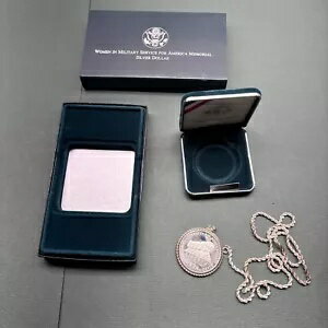 シルバー・ダラー「Women in the Military」アメリカ記念碑への奉仕 1994 P ++参照