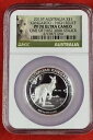 オーストラリア 2013P 1オンス シルバー $1 カンガルー ハイ リリーフ コイン NGC PF70 UC 1/3,000