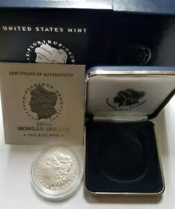 2024 モルガン シルバー ダラー | UNC |シルバー $1 MSD |フィラデルフィア |ブラックOGP