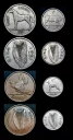 1931-1954 - アイルランド古銭 4 枚 ???? 送料無料!!!!