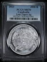 2023 カンボジア 3000 リエル 1 オンス .999 ファイン シルバー PCGS MS 70 |ロストタイガースAG