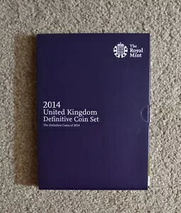 2014 英国決定版コイン セット 8 コイン コレクション
