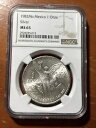 1982 Mo メキシコ 1 シルバー オンザ - NGC MS65