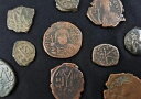 2 ビザンツ帝国: ヘラクレイオス (610-641) ) ?† Follis(C) コイン ED