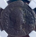NGC 古代ビザンチン帝国コイン 518-527 AD 本物認定ジャスティン I ニース