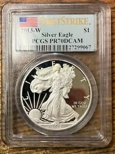 2013W シルバー イーグル PR70Dcam PCGS 