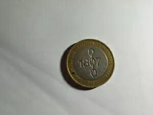 ?2.00- コイン。2007 年。非常に珍しい - 奴隷貿易法の廃止