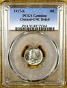 1917-S PCGS UNC 詳細 マーキュリー ダイム(3)