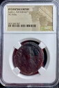ビザンチン帝国コイン 518-527 AD 本物の NGC 認定古代ジャスティン I ニース