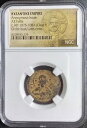 イエス キリスト & ラテン クロス 古代ビザンチン帝国 コイン 1075-1081AD NGC 本物