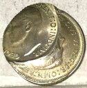 オーストラリアの超稀なエラー 1948 年 6 ペンス トリプル ストライキ、閉塞は 1 つだけ知られている