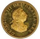 ジョージ 3 世 金銅銅パターン プルーフ 1/2 ペニー 1799-SOHO PR62 カメオ PCGS