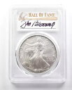 1996 アメリカン シルバー イーグル ジム バニング 野球殿堂 MS70 PCGS *1356