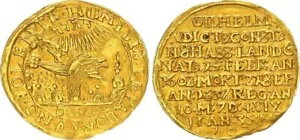 ヘッセン カッセル 1 デュカット ゴールド 1637 - ウィロー ツリー - ヴィルヘルム 5 世 デア レジスタント 90699